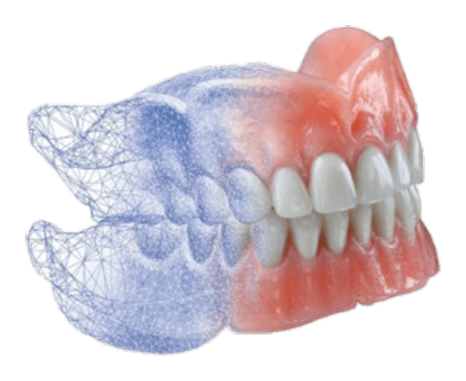 Digital Dentures made at Main Denture Clinic
