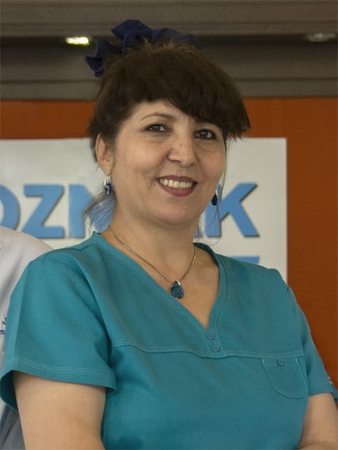 Aysha Jalili, dental technician at Main Denture Clinic