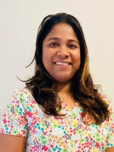Letisha Rahaman, receptionist and office manager at Main Denture Clinic